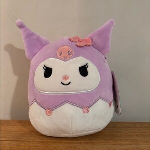 Squishmallows Sanrio Squishmallow Kuromi Purple 8 inch Plush 2022 NWT